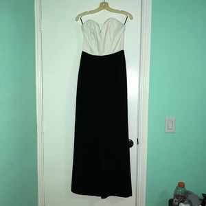 Black & White forever 21 strapless jumpsuit